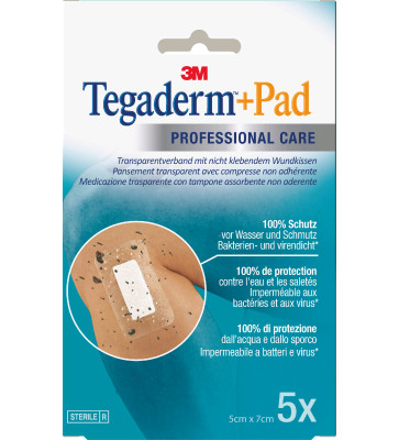 Tegaderm+Pad 3M 5cmx7cm 5St