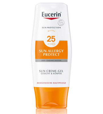 Eucerin Sonnenschutz bei Allergie Creme-Gel SPF25 150ml