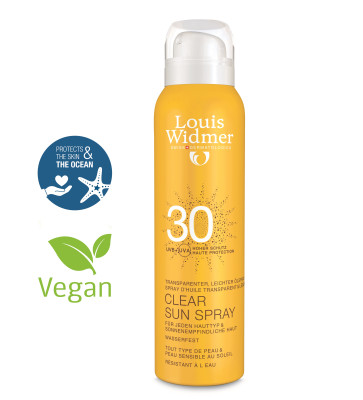 Widmer Clear Sun Spray SPF30 mit Parfüm 125ml