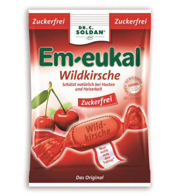Em-eukal Bonbons zuckerfrei Wildkirsch 75 g