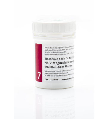 Schüssler Adler Magnesium Phosphoricum Nr 7 D 6 Tabletten 1000g