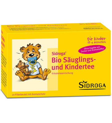 Sidroga Bio-Säuglings- + Kindertee 20 Beutel