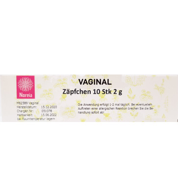 Noreia Vaginal Zäpfchen 10St