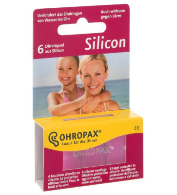 Ohropax Ohrstöpsel Silicon 6St