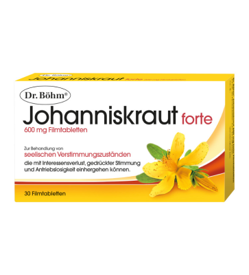 Dr. Böhm Johanniskraut Forte 600mg Tabletten 30St