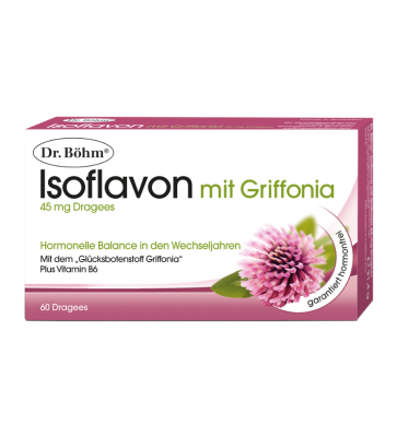 Dr. Böhm Isoflavon mit Griffonia 45mg Dragees 60St