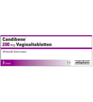 Candibene Vaginal Tabletten 200mg, 3St.