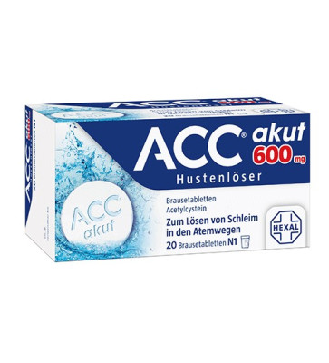 Husten ACC Hexal akut Brausetabletten 600 mg 20St