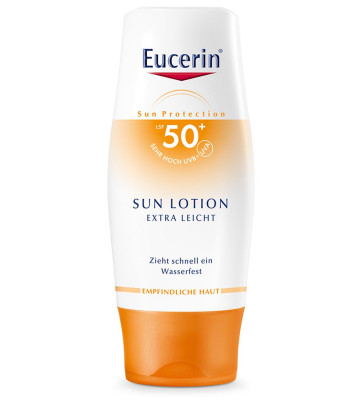 Eucerin Sonnenschutz Sun Lotion Extra Leicht SPF50+ 150ml