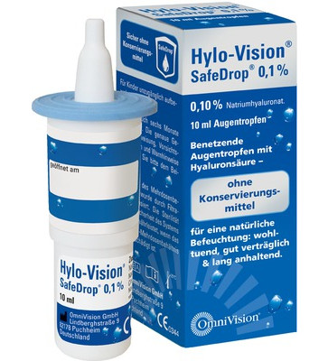 Hylo-Vision Augentropfen SafeDrop 10ml