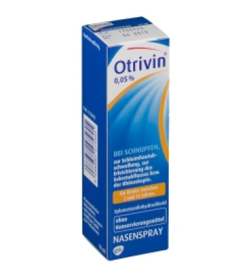 Otrivin Nasenspray 0,05% ohne Konservierungsmittel 10ml