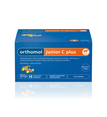 Orthomol Junior C Plus Manderine Kautabletten 30St