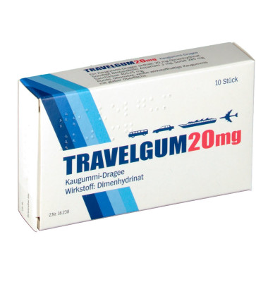 Travel-Gum Kaugummi 20mg 10St