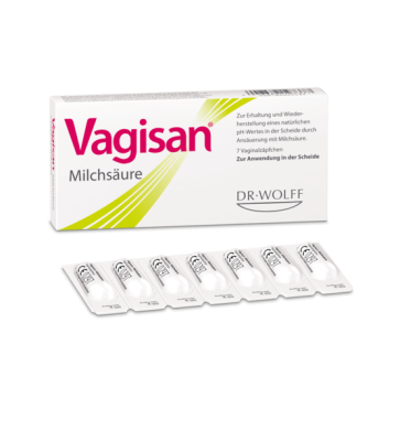 Vagisan Milchsäure Vaginalzäpfchen 7St