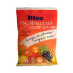 Bloc Traubenzucker Johannisbeere-Orange-Zitrone 75g