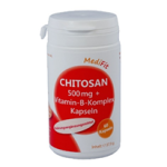 Chitosan 500 mg + Vitamin-B-Komplex Kapseln