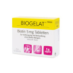 Biogelat Biotin Tablette 5mg 100St