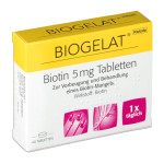Biogelat Biotin Tablette 5mg 40St