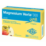 Magnesium Verla 300 uno Granulat Apfel 20St